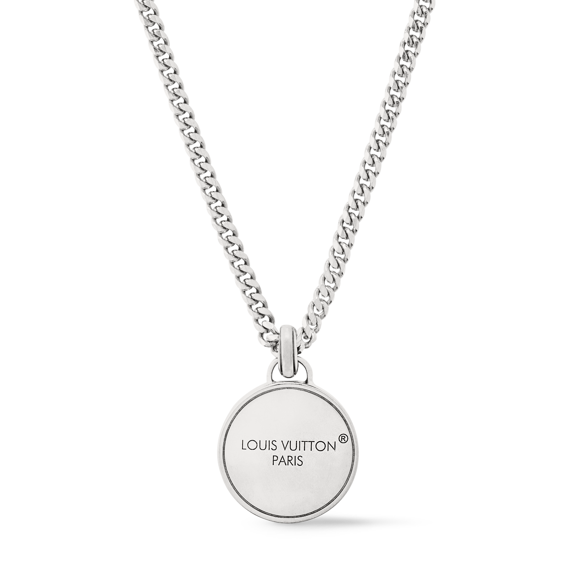 Colgante Damier Staples S00 Hombre Joyería Collares y colgantes | LOUIS VUITTON (Zoom de producto)