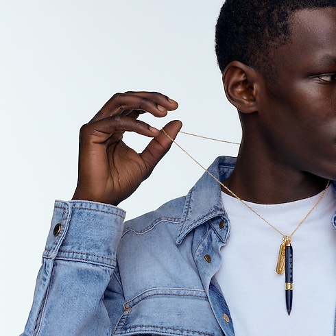 Colgante Designer Les Gastons Vuitton de oro amarillo y titanio Les Extraordinaires Joyería Collares y colgantes | LOUIS VUITTON (Zoom de producto)