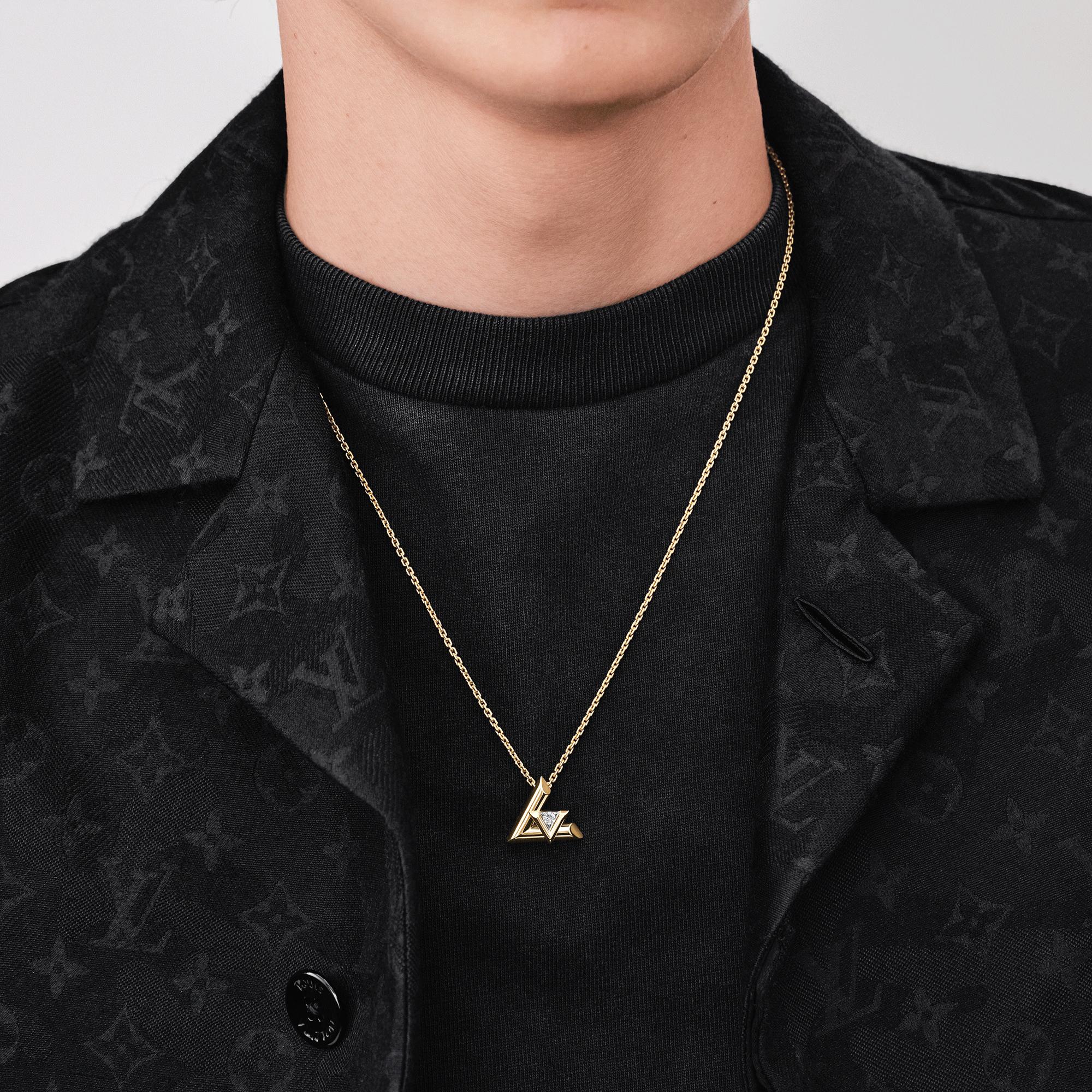Colgante grande LV Volt One de oro amarillo y diamante  Joyería Categorías Joyería | LOUIS VUITTON (Zoom de producto)