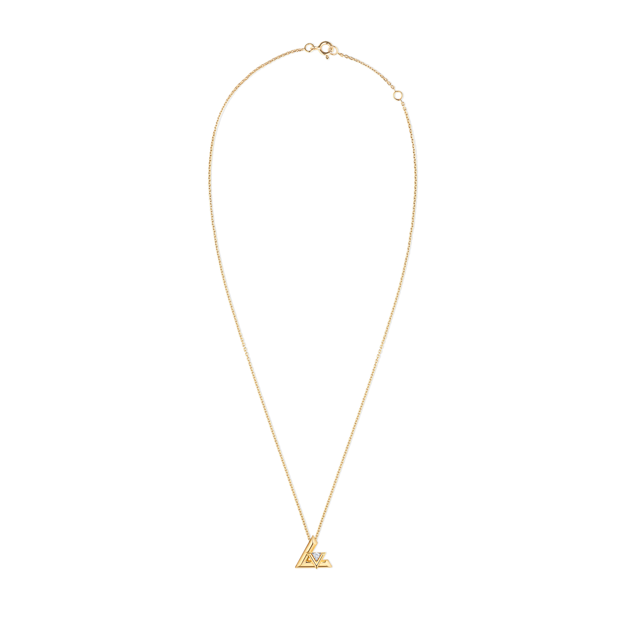Colgante grande LV Volt One de oro amarillo y diamante  Joyería Categorías Joyería | LOUIS VUITTON (Zoom de producto)
