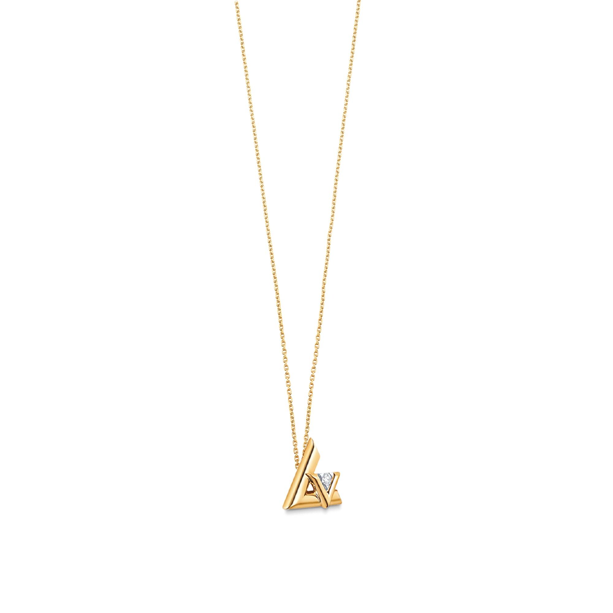 Colgante grande LV Volt One de oro amarillo y diamante  Joyería Categorías Joyería | LOUIS VUITTON (Zoom de producto)