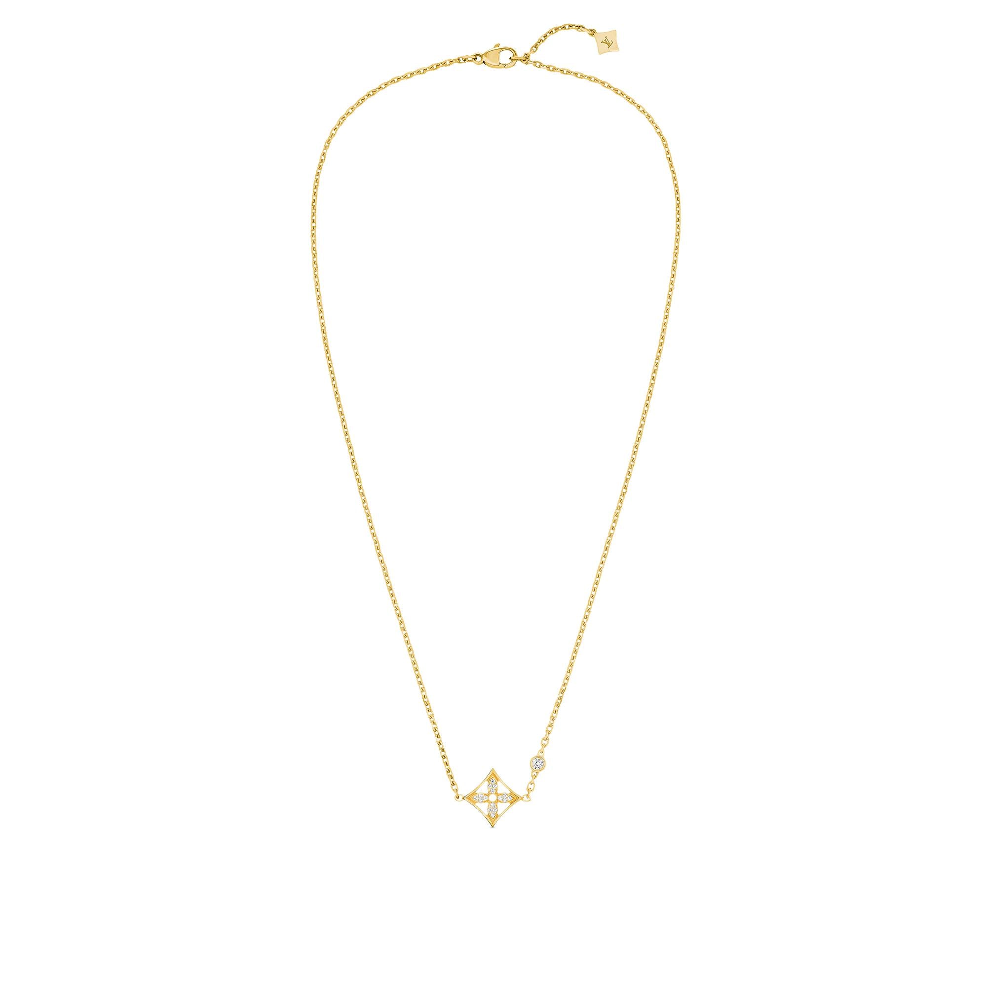 Colgante Idylle Blossom de oro amarillo y diamantes  Joyería Categorías Collares y colgantes | LOUIS VUITTON (Zoom de producto)