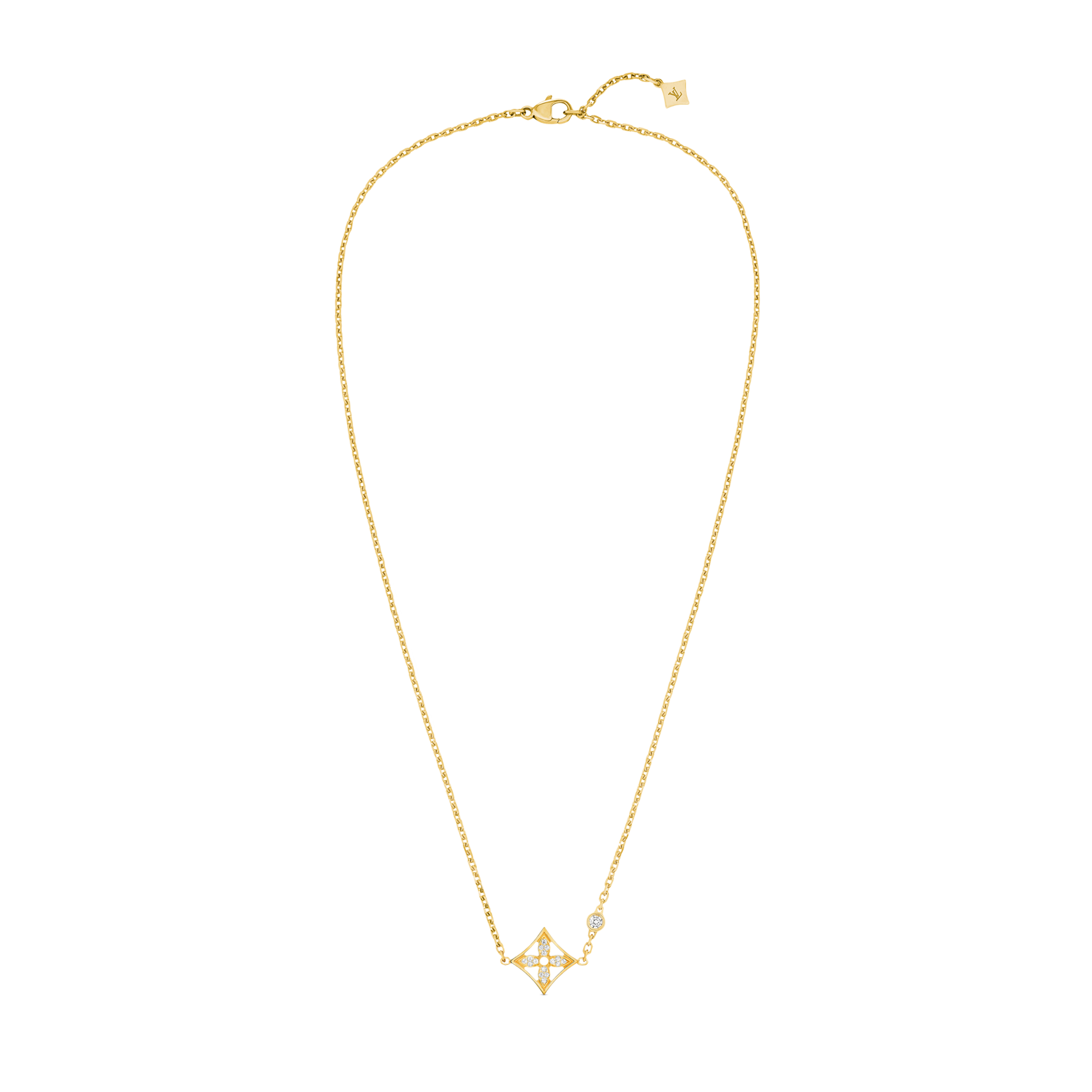 Colgante Idylle Blossom de oro amarillo y diamantes  Joyería Categorías Collares y colgantes | LOUIS VUITTON (Zoom de producto)