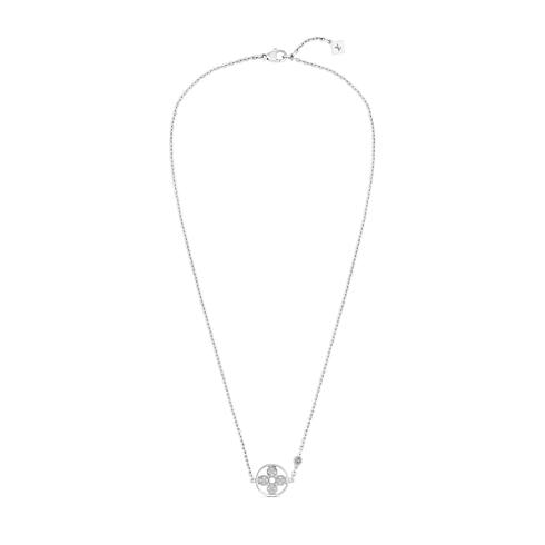Colgante Idylle Blossom de oro blanco y diamantes Joyería Categorías Collares y colgantes | LOUIS VUITTON (Zoom de producto)