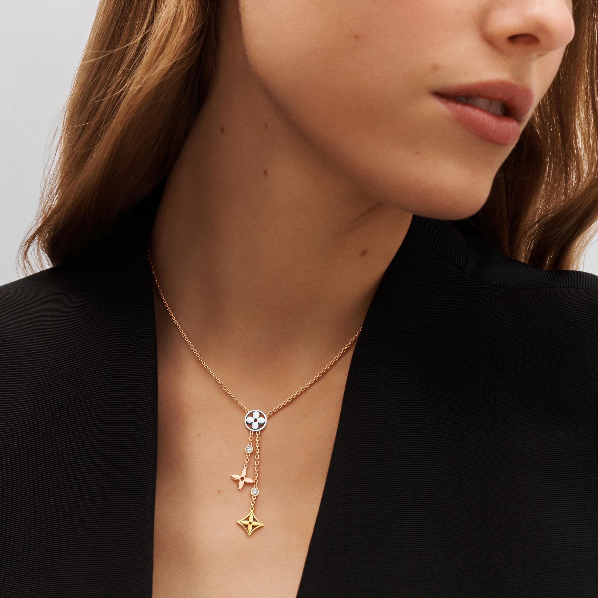 Colgante Idylle Blossom De Triple Oro Y Diamante  Joyería Categorías Joyería | LOUIS VUITTON (Zoom de producto)