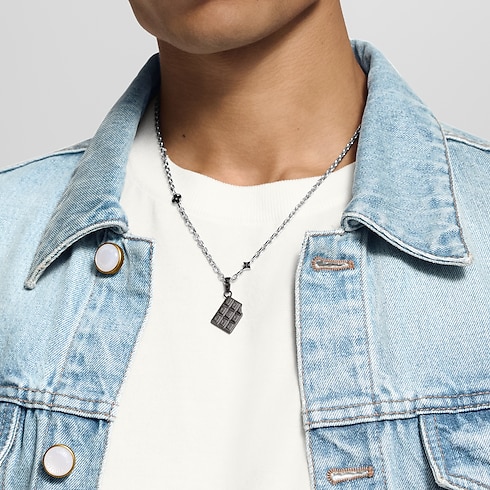 Colgante LV Chocolate Bar S00 Hombre Joyería Toda la bisutería | LOUIS VUITTON (Zoom de producto)