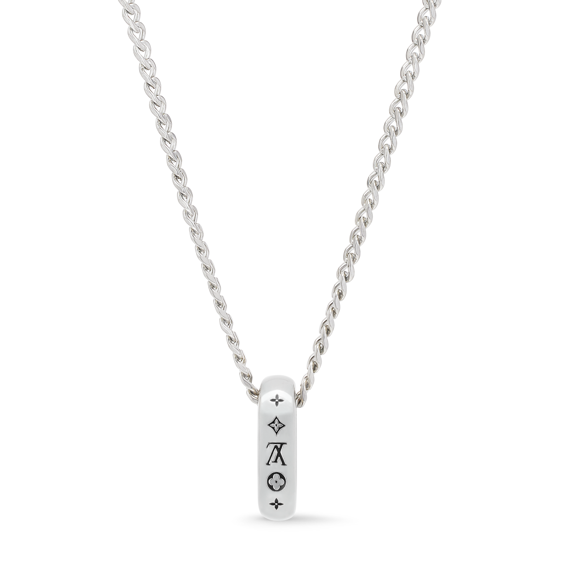 Colgante Monogram Chain S00 Hombre Joyería Collares y colgantes | LOUIS VUITTON (Zoom de producto)
