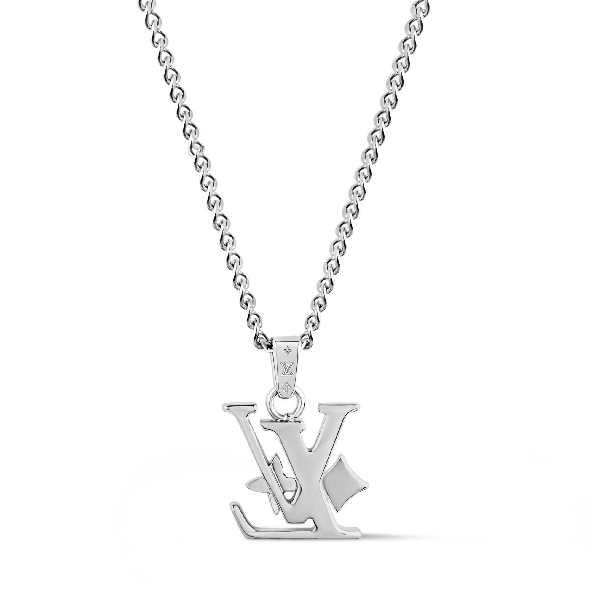 Colgante Monogram Row S00 Hombre Joyería Collares y colgantes | LOUIS VUITTON (Zoom de producto)