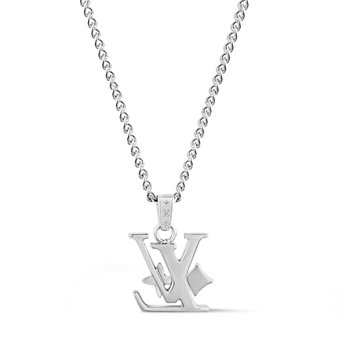 Colgante Monogram Row S00 Hombre Joyería Collares y colgantes | LOUIS VUITTON (Zoom de producto)