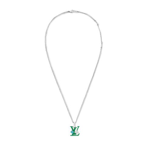 Colgante Monogram Row S00 Hombre Joyería Collares y colgantes | LOUIS VUITTON (Zoom de producto)