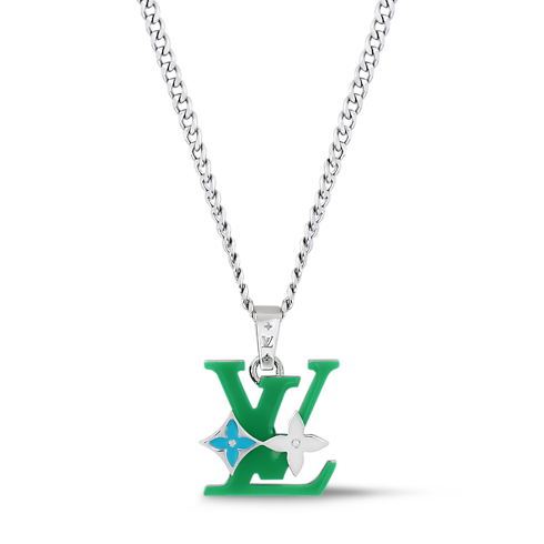 Colgante Monogram Row S00 Hombre Joyería Collares y colgantes | LOUIS VUITTON (Zoom de producto)