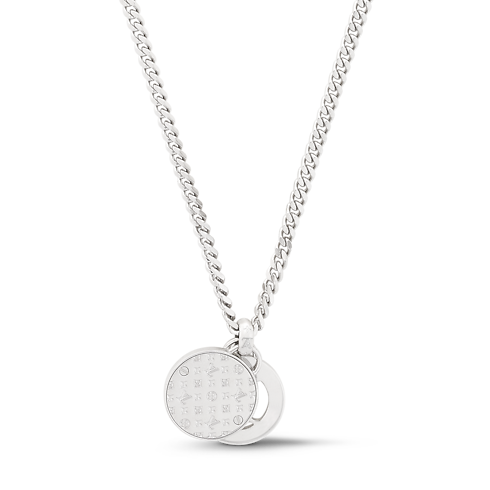 Colgante Monogram Stesia S00 Hombre Joyería Collares y colgantes | LOUIS VUITTON (Zoom de producto)