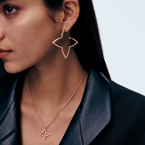 Colgante Ombre Blossom de oro rosa y diamantes Joyería Categorías Collares y colgantes | LOUIS VUITTON (Zoom de producto)