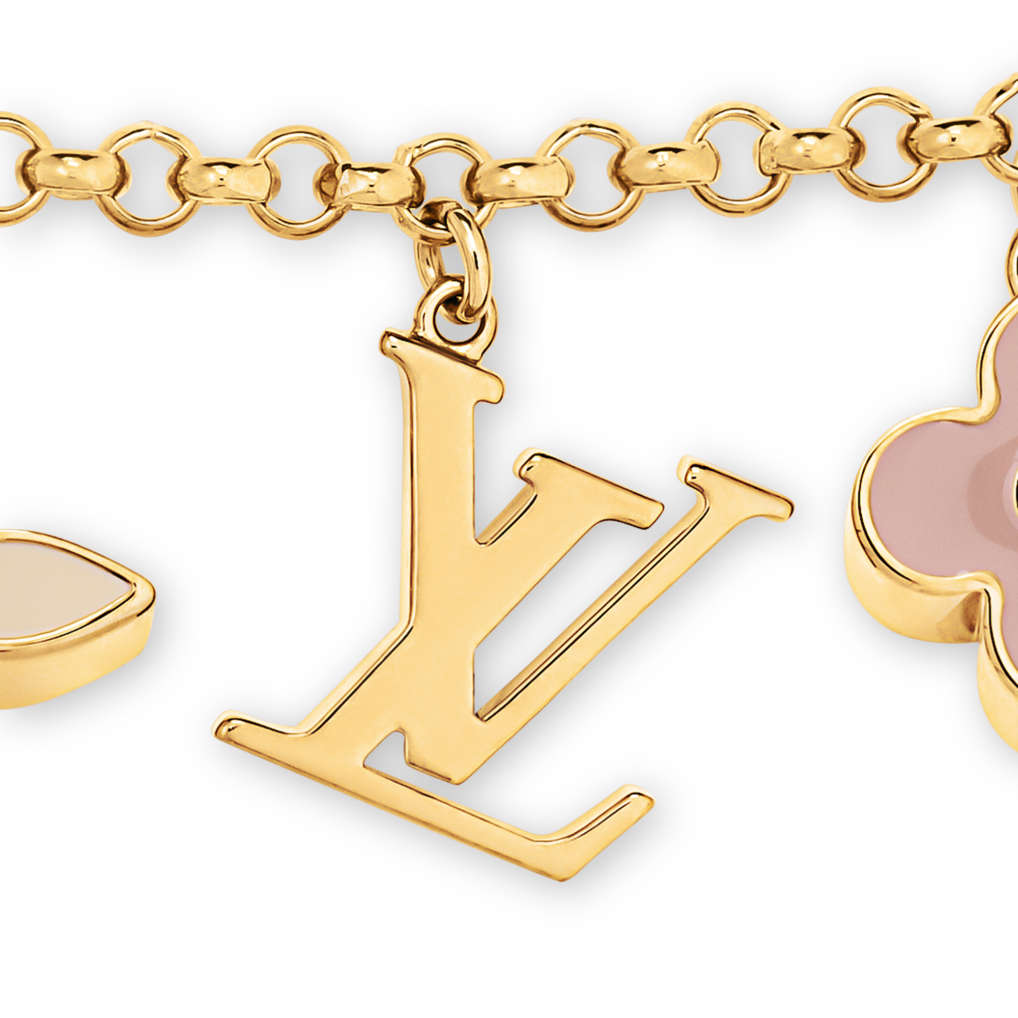 Colgante para bolso Fleur de Monogram Chain S00 Mujer Accesorios Llaveros y charms | LOUIS VUITTON (Zoom de producto)