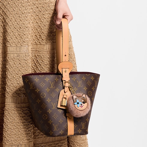 Colgante para bolso LV Shiba Pompon S00 Mujer Accesorios Llaveros y charms | LOUIS VUITTON (Zoom de producto)