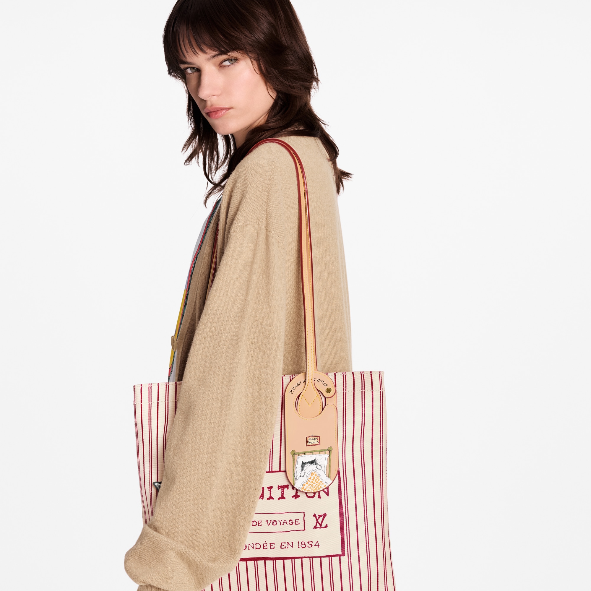 Colgante para bolso Sleeping Cat Door Sign S00 Mujer Accesorios Llaveros y charms | LOUIS VUITTON (Zoom de producto)