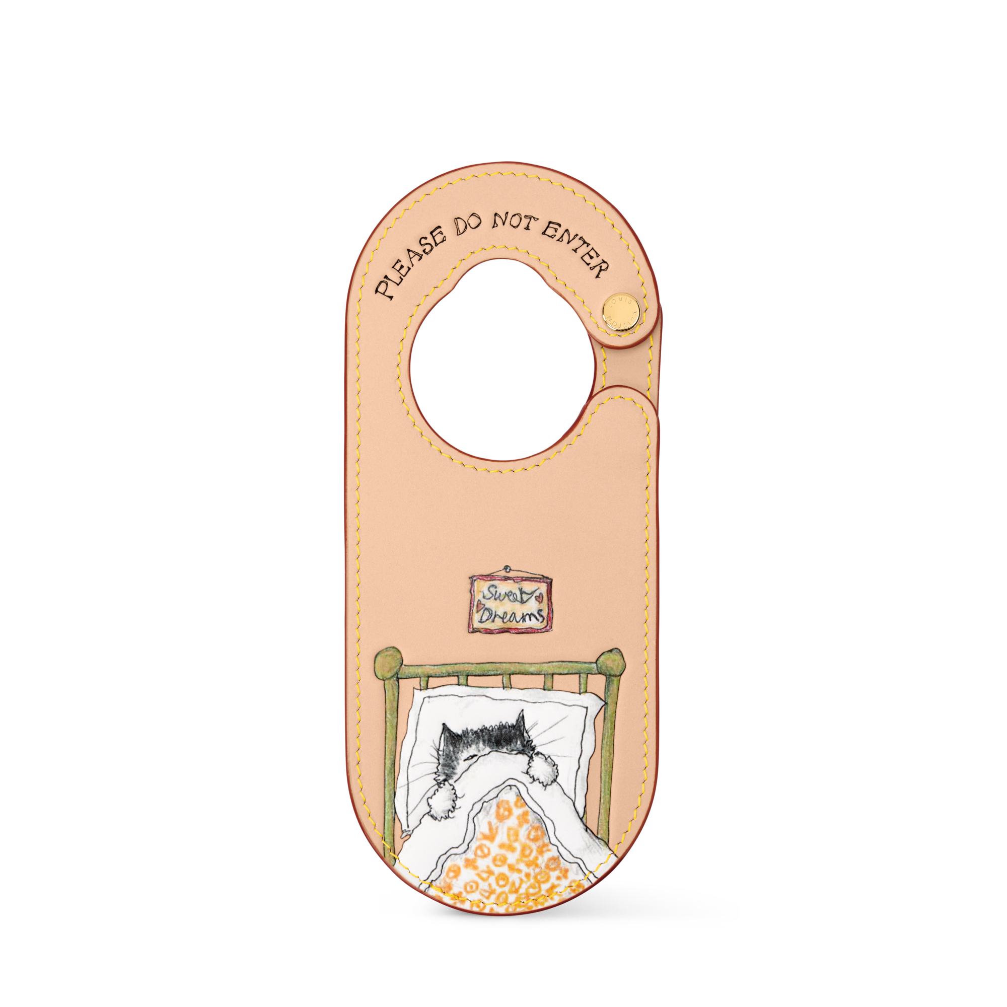 Colgante para bolso Sleeping Cat Door Sign S00 Mujer Accesorios Llaveros y charms | LOUIS VUITTON (Zoom de producto)