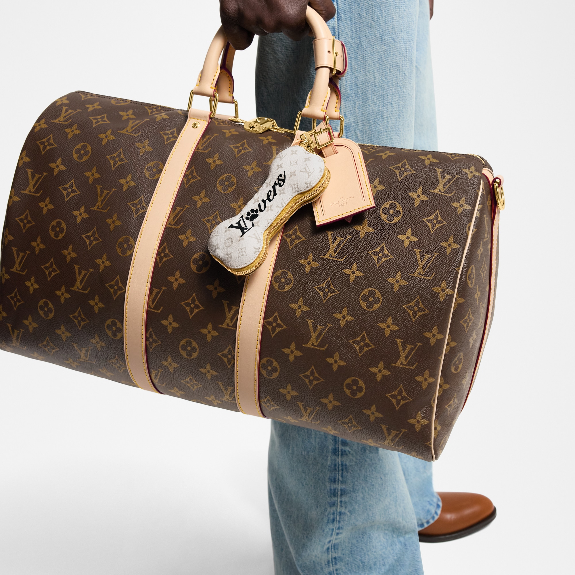 Colgante para bolso y llavero LV Bone S00 Hombre Accesorios Llaveros y charms | LOUIS VUITTON (Zoom de producto)