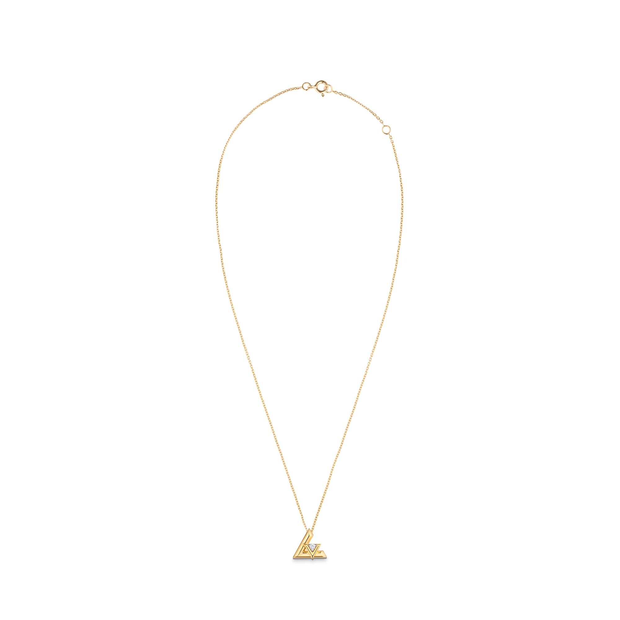Colgante pequeño LV Volt One de oro amarillo y diamante  Joyería Categorías Joyería | LOUIS VUITTON (Zoom de producto)