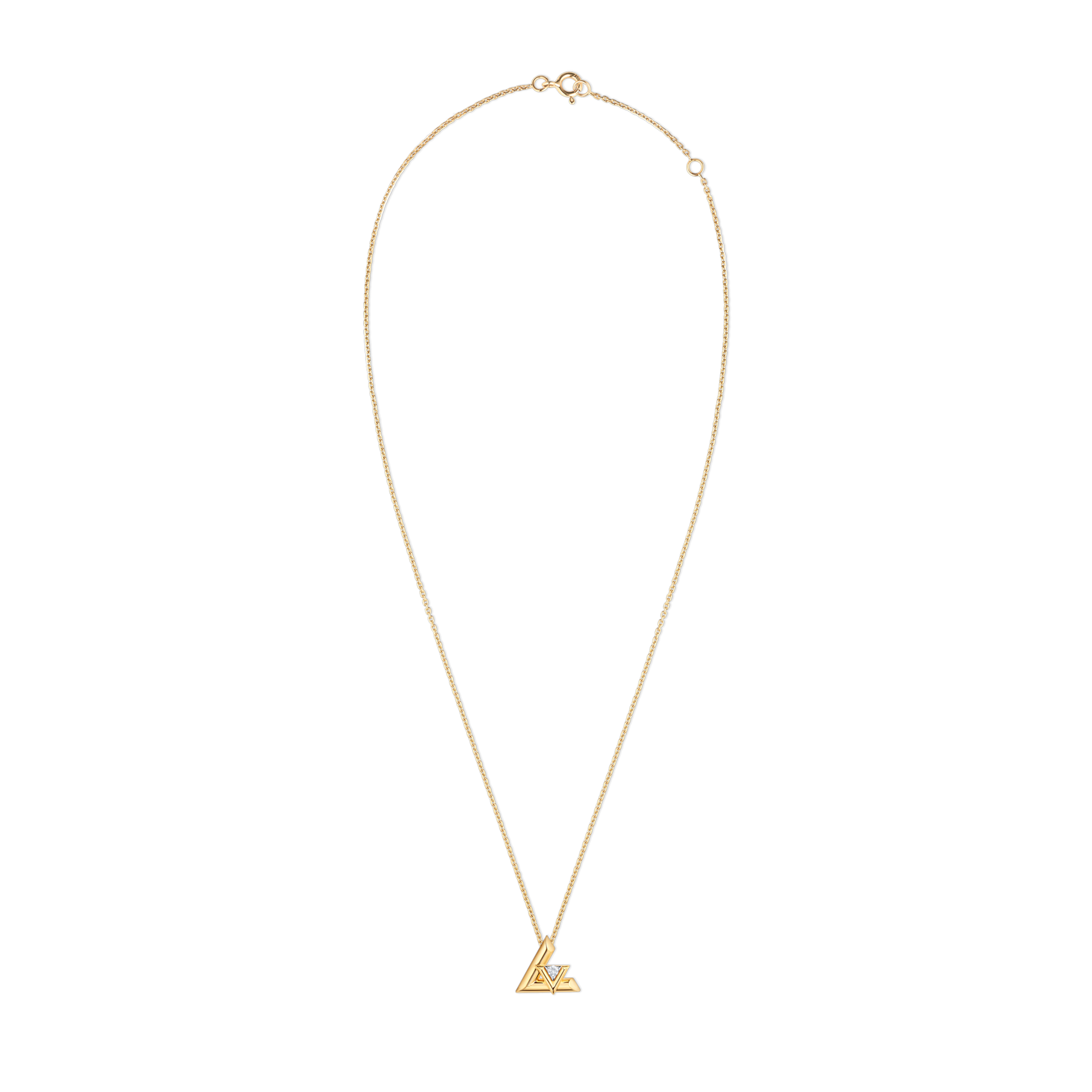 Colgante pequeño LV Volt One de oro amarillo y diamante  Joyería Categorías Joyería | LOUIS VUITTON (Zoom de producto)