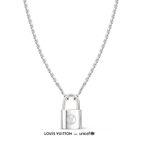 Colgante Silver Lockit x Felix de plata de ley y laca azul Joyería Categorías Collares y colgantes | LOUIS VUITTON