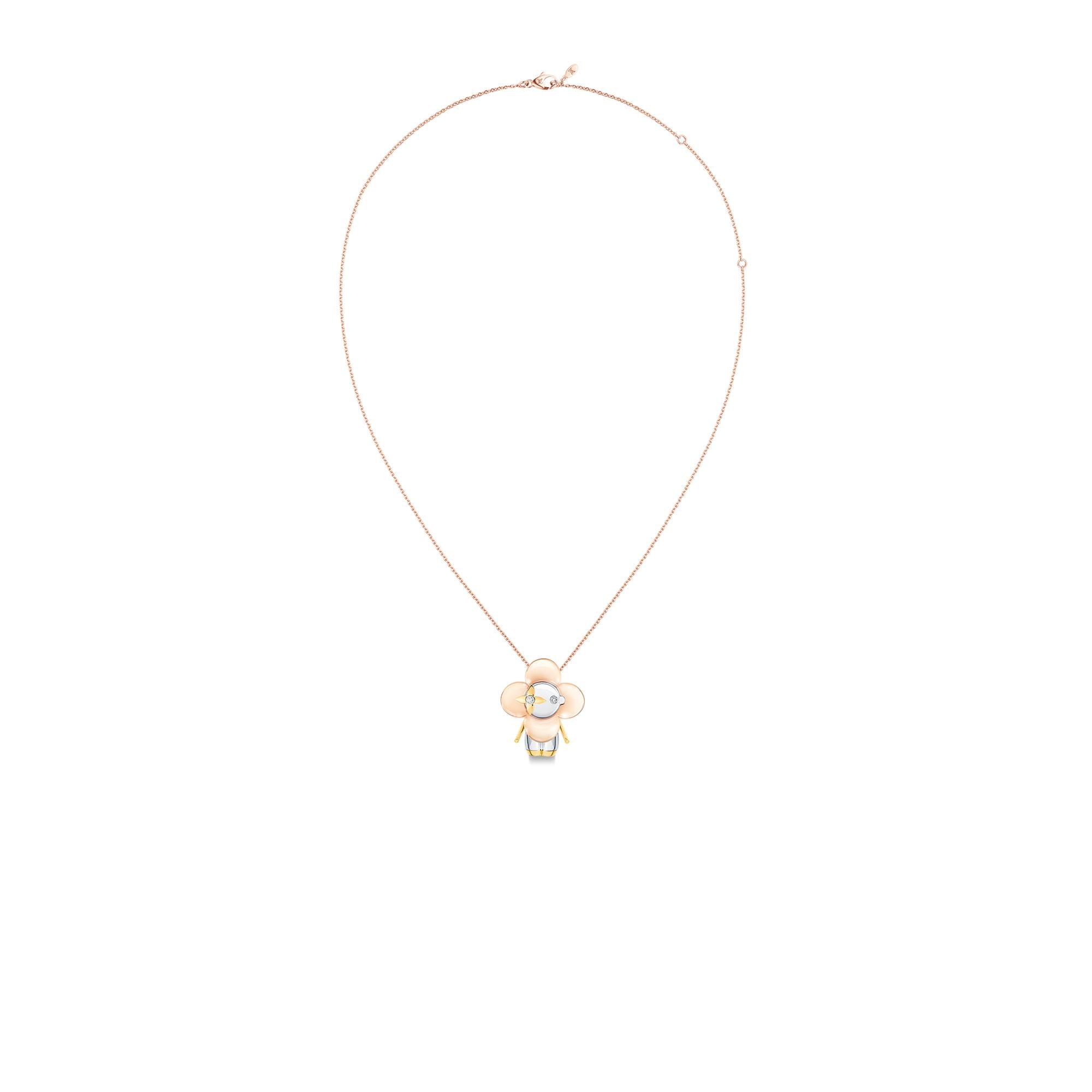 Colgante Vivienne de oro y diamantes  Joyería Categorías Collares y colgantes | LOUIS VUITTON (Zoom de producto)