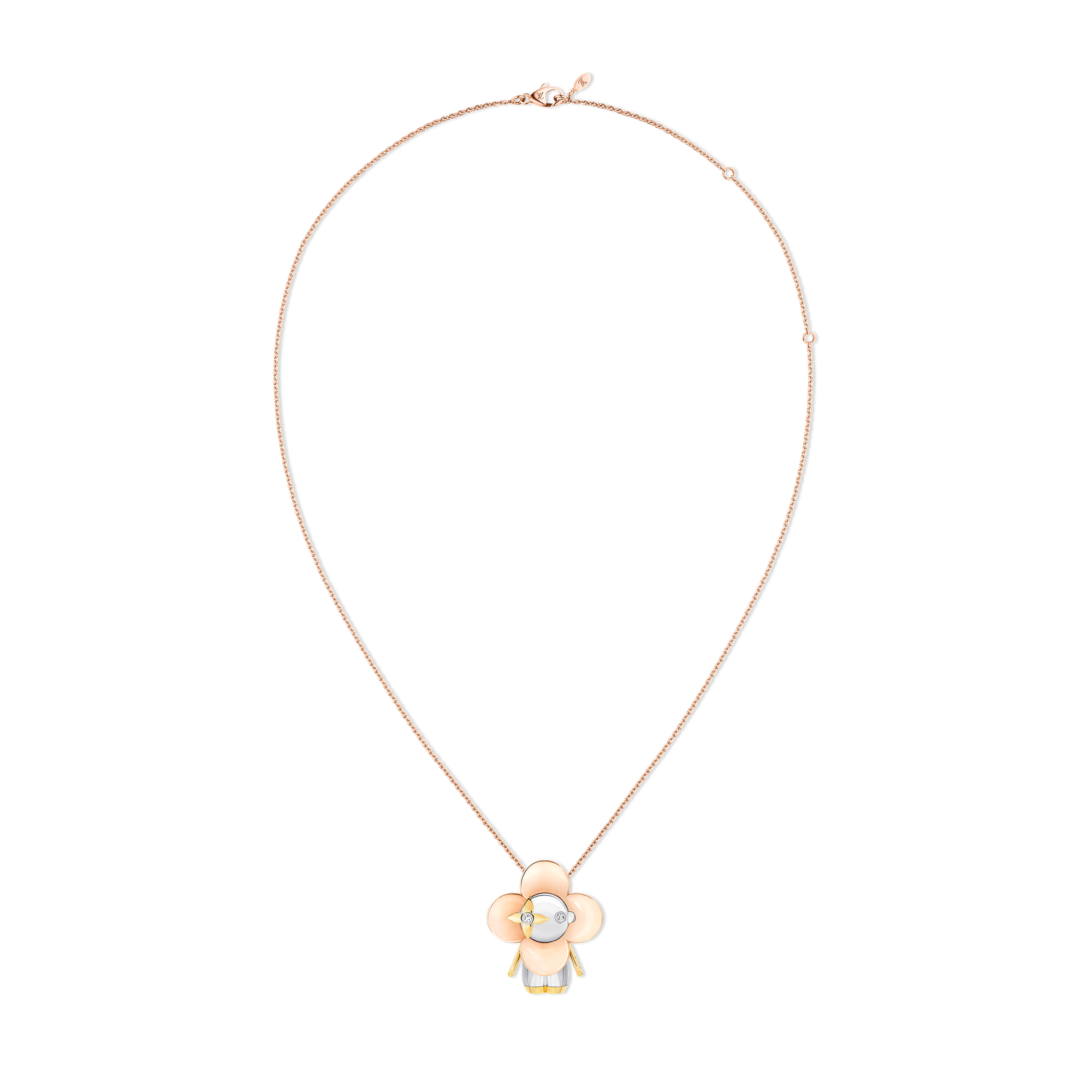 Colgante Vivienne de oro y diamantes  Joyería Categorías Collares y colgantes | LOUIS VUITTON (Zoom de producto)