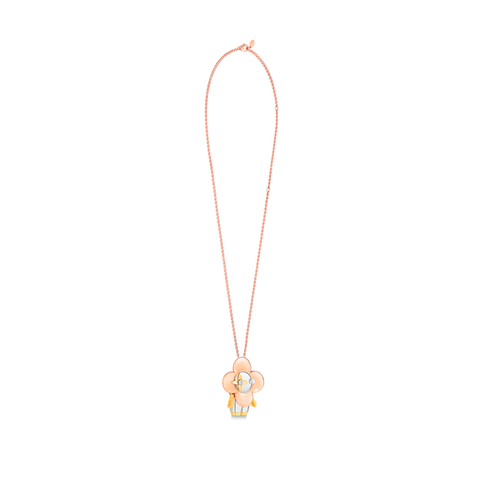 Colgante Vivienne de oro y diamantes  Joyería Categorías Collares y colgantes | LOUIS VUITTON (Zoom de producto)