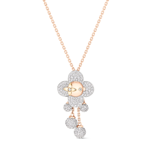 Anillo Vivienne de tres oros y diamantes Joyería Categorías Anillos | LOUIS VUITTON