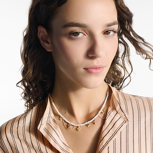 Collar Blooming Pearls S00 Mujer Bisutería Toda la bisutería | LOUIS VUITTON (Zoom de producto)