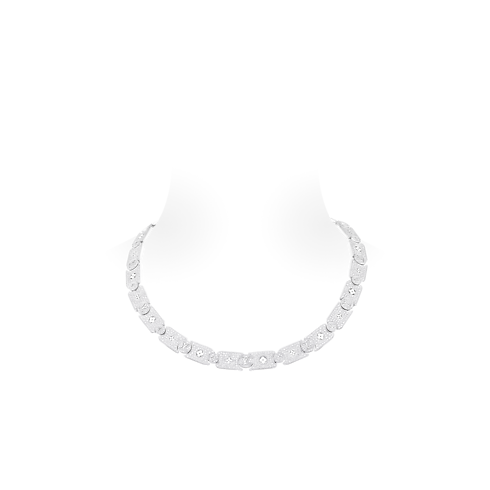 Collar con cadena grumet Les Gastons Vuitton Masterpiece de oro blanco y diamantes Joyería Categorías Collares y colgantes | LOUIS VUITTON (Zoom de producto)