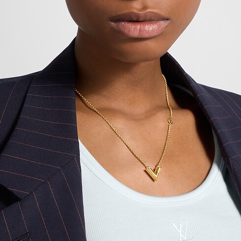 Collar Essential V S00 Mujer Bisutería Toda la bisutería | LOUIS VUITTON (Zoom de producto)