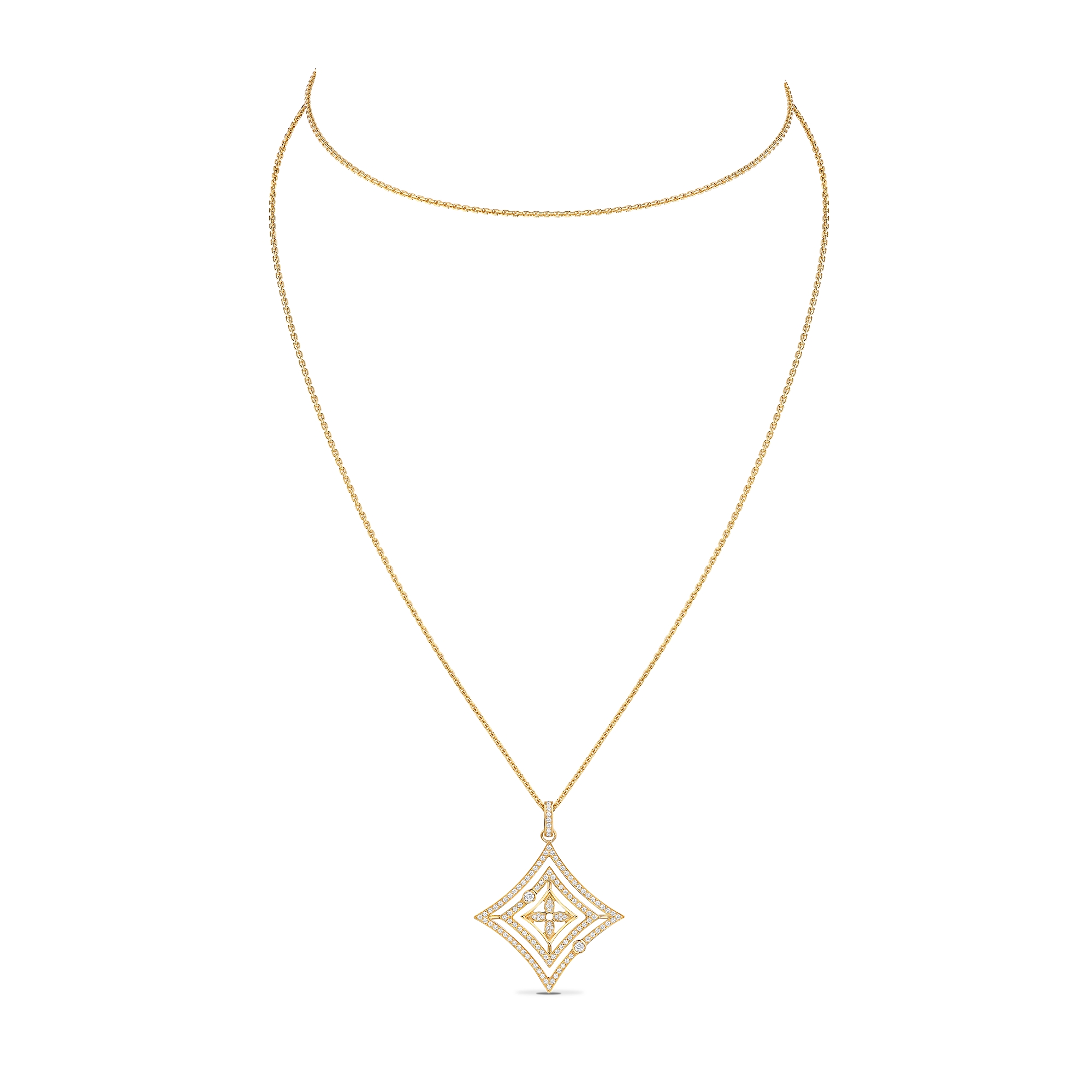 Collar Idylle Blossom de oro amarillo y diamantes  Joyería Categorías Joyería | LOUIS VUITTON (Zoom de producto)