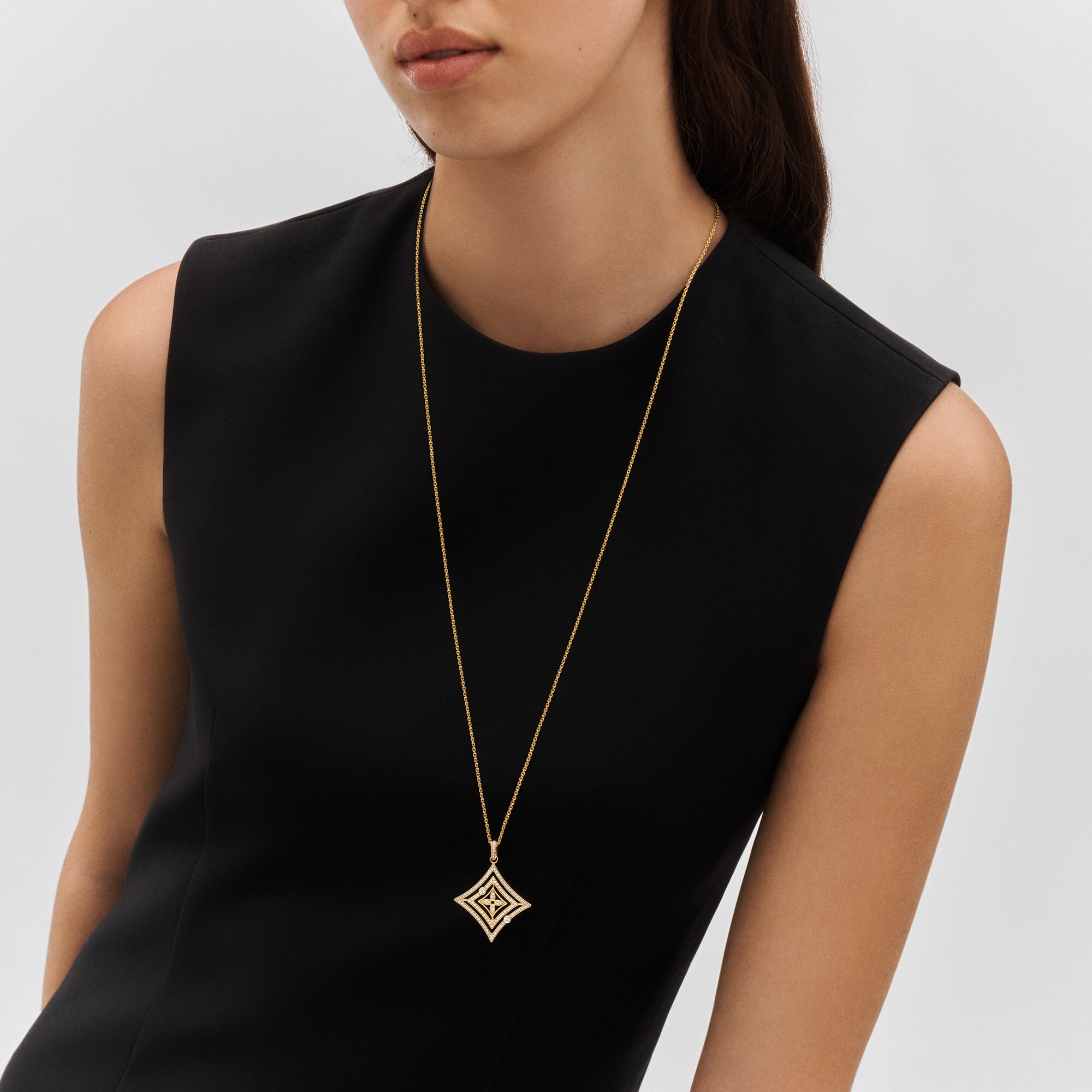 Collar Idylle Blossom de oro amarillo y diamantes  Joyería Categorías Joyería | LOUIS VUITTON (Zoom de producto)