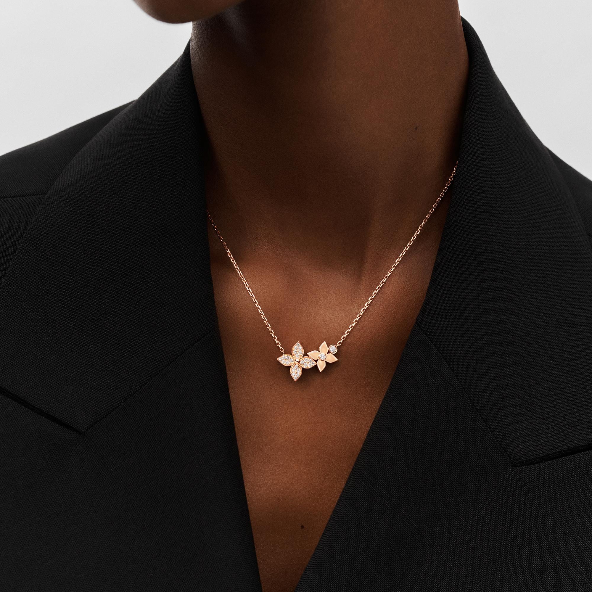 Collar Idylle Blossom de oro rosa y diamantes  Joyería Categorías Joyería | LOUIS VUITTON (Zoom de producto)