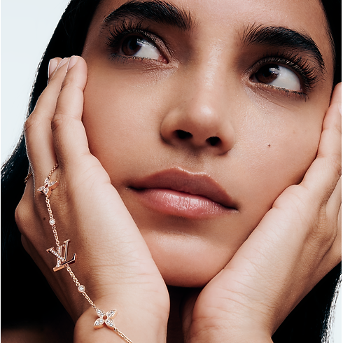 Collar largo Idylle Blossom Multi-Motif de oro rosa y diamantes Joyería Categorías Collares y colgantes | LOUIS VUITTON (Zoom de producto)