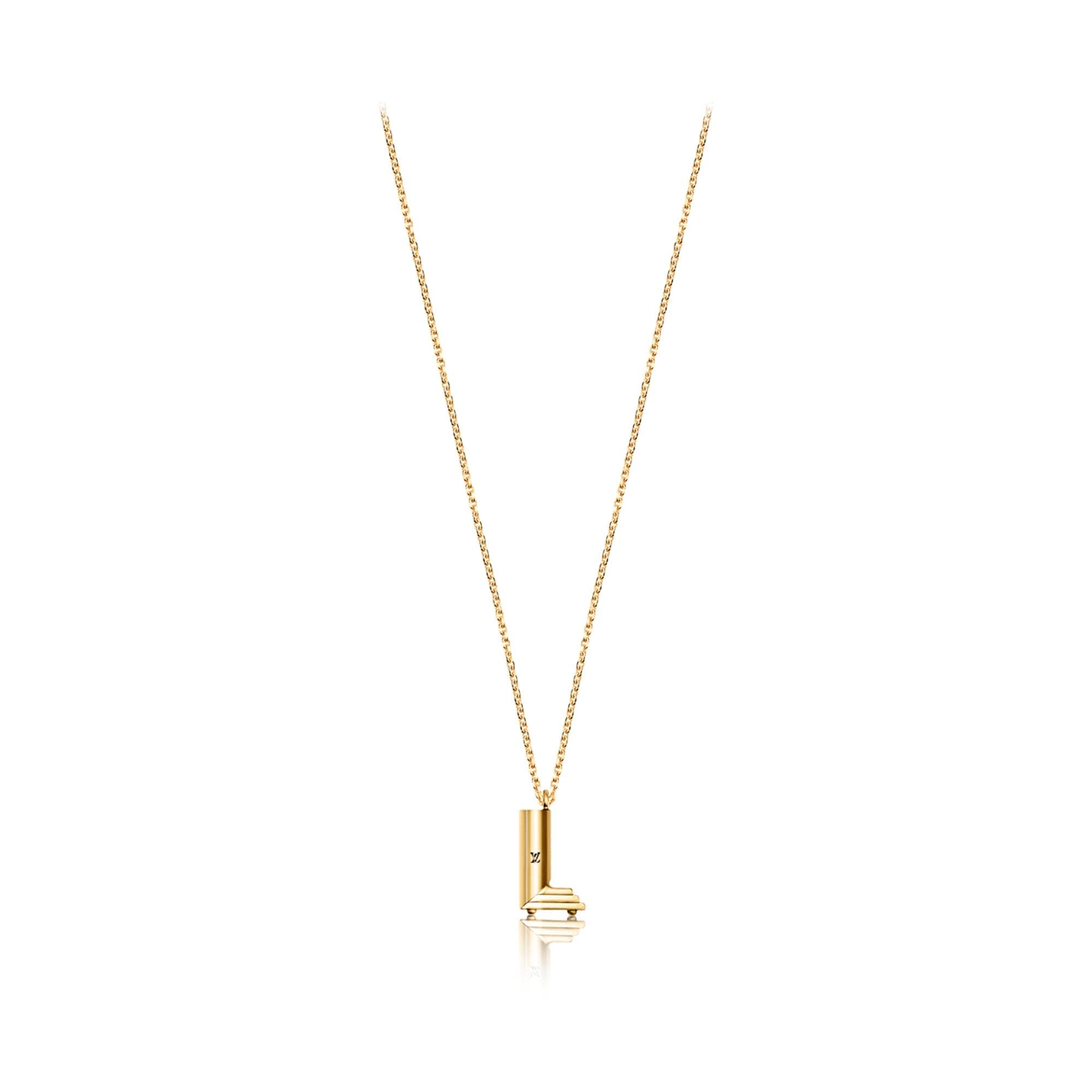Collar LV & Me, letra L S00 Mujer Bisutería Toda la bisutería | LOUIS VUITTON (Zoom de producto)