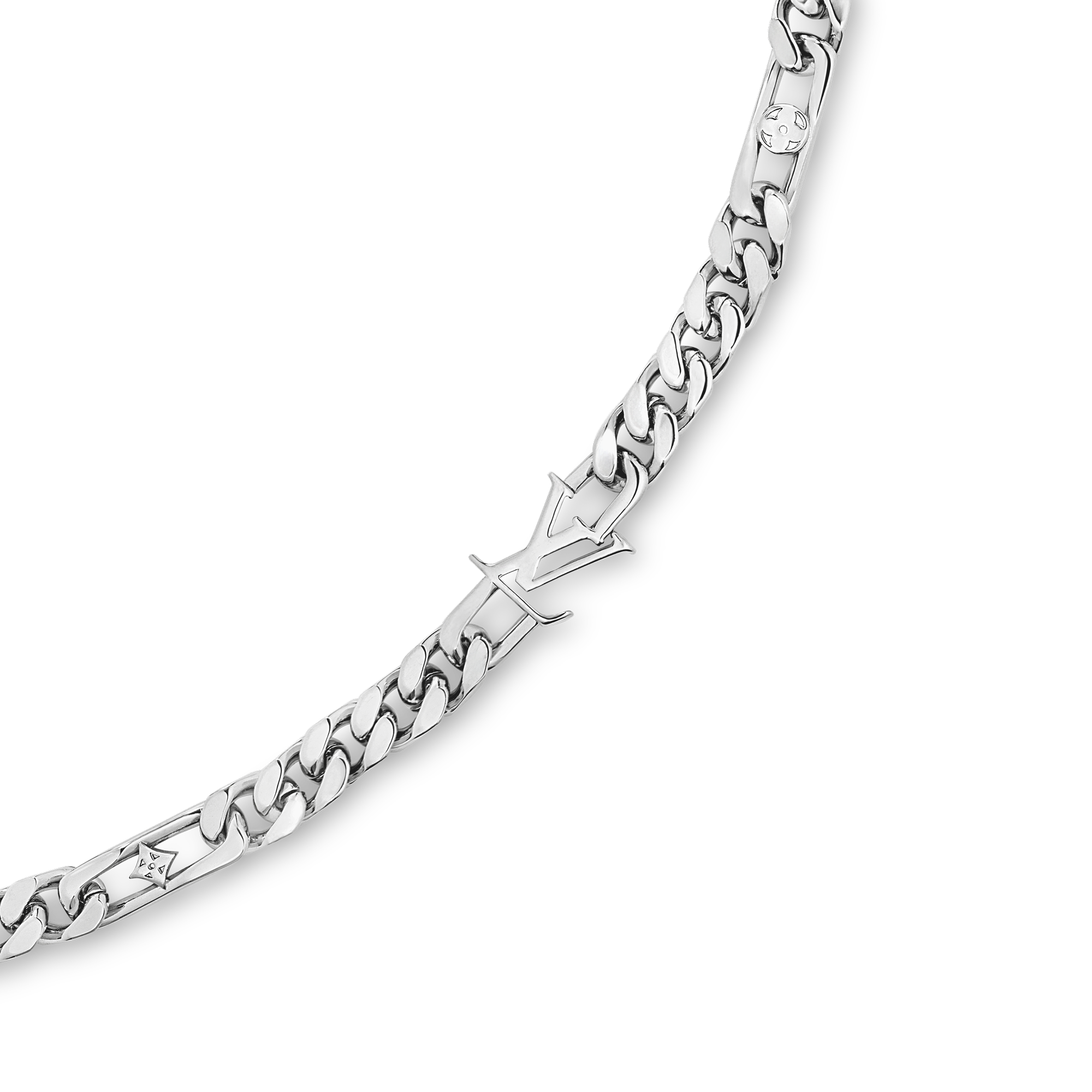 Collar LV Figaro S00 Hombre Joyería Collares y colgantes | LOUIS VUITTON (Zoom de producto)