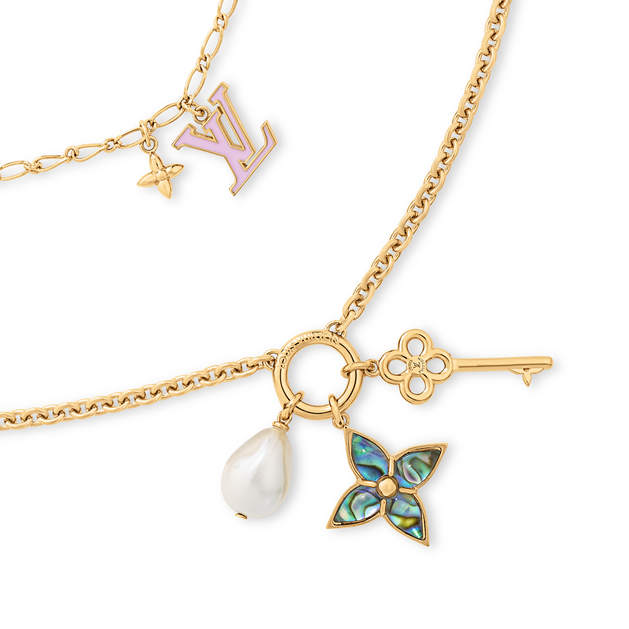 Collar LV Layer S00 Mujer Bisutería Toda la bisutería | LOUIS VUITTON (Zoom de producto)
