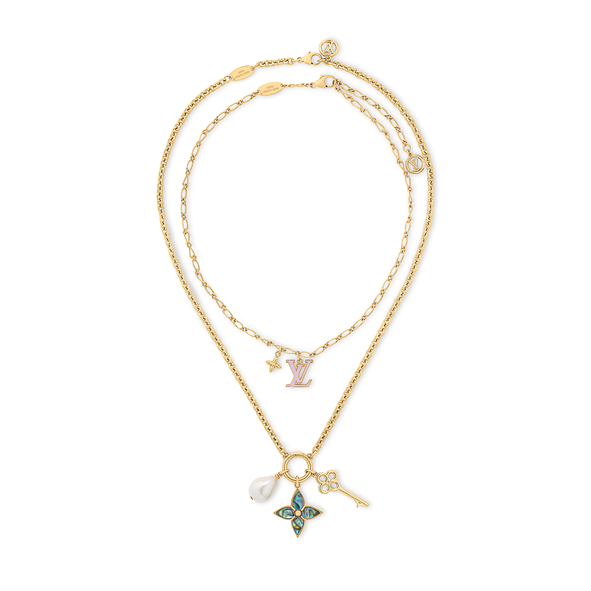 Collar LV Layer S00 Mujer Bisutería Toda la bisutería | LOUIS VUITTON (Zoom de producto)