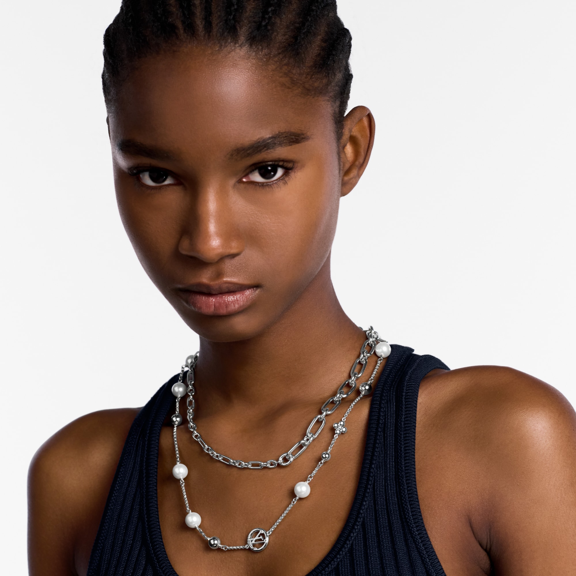 Collar LV Mix Chains S00 Mujer Bisutería Toda la bisutería | LOUIS VUITTON (Zoom de producto)