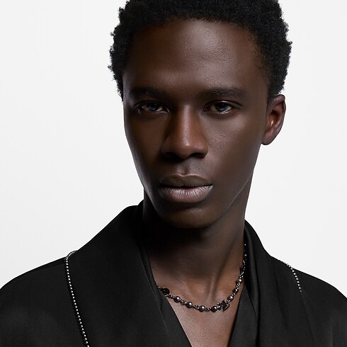 Collar LV Pearls S00 Hombre Joyería Collares y colgantes | LOUIS VUITTON (Zoom de producto)