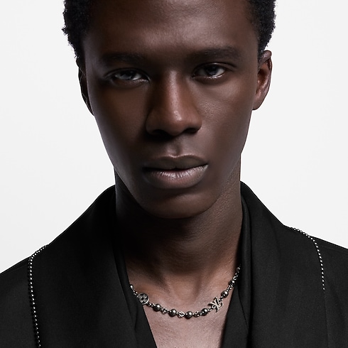 Collar LV Pearls S00 Hombre Joyería Collares y colgantes | LOUIS VUITTON (Zoom de producto)