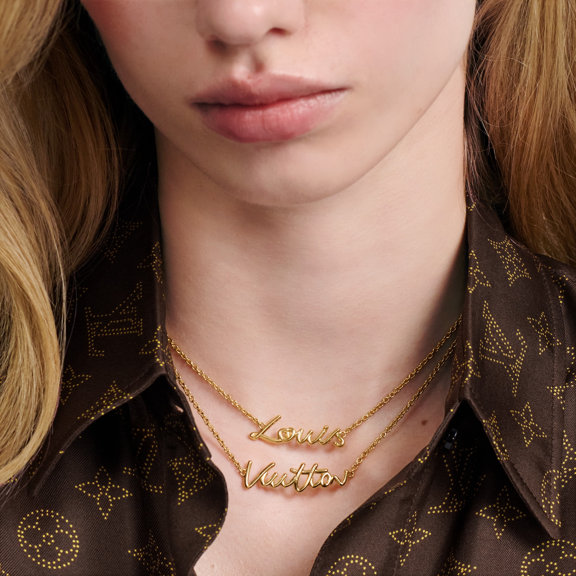 Collar LV Script S00 Mujer Bisutería Collares y colgantes | LOUIS VUITTON (Zoom de producto)