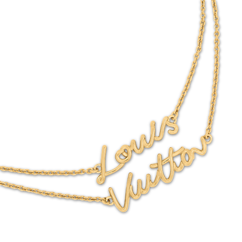 Collar LV Script S00 Mujer Bisutería Collares y colgantes | LOUIS VUITTON (Zoom de producto)