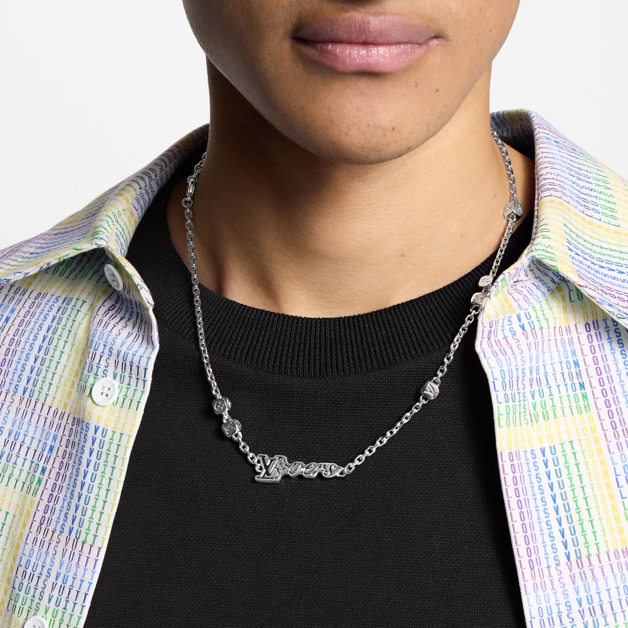 Collar LV Vers Dice S00 Hombre Joyería Collares y colgantes | LOUIS VUITTON (Zoom de producto)