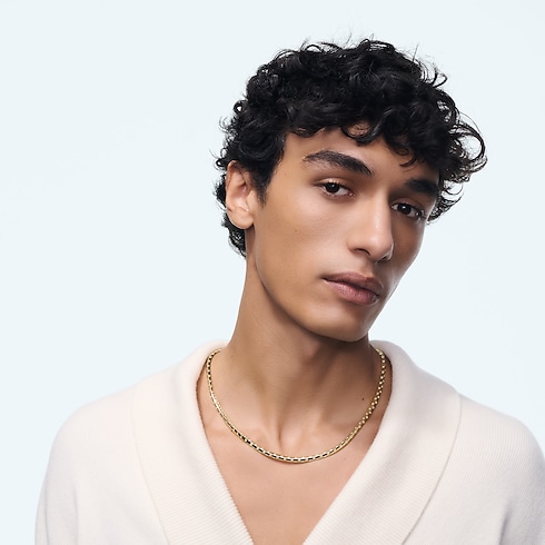 Collar mediano Le Damier de Louis Vuitton de oro amarillo y diamantes - Colgante Joyería Categorías Collares y colgantes | LOUIS VUITTON (Zoom de producto)