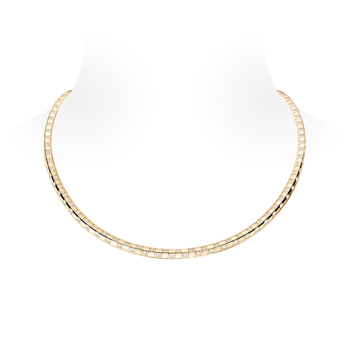 Collar mediano Le Damier de Louis Vuitton de oro amarillo y diamantes - Colgante Joyería Categorías Collares y colgantes | LOUIS VUITTON (Zoom de producto)