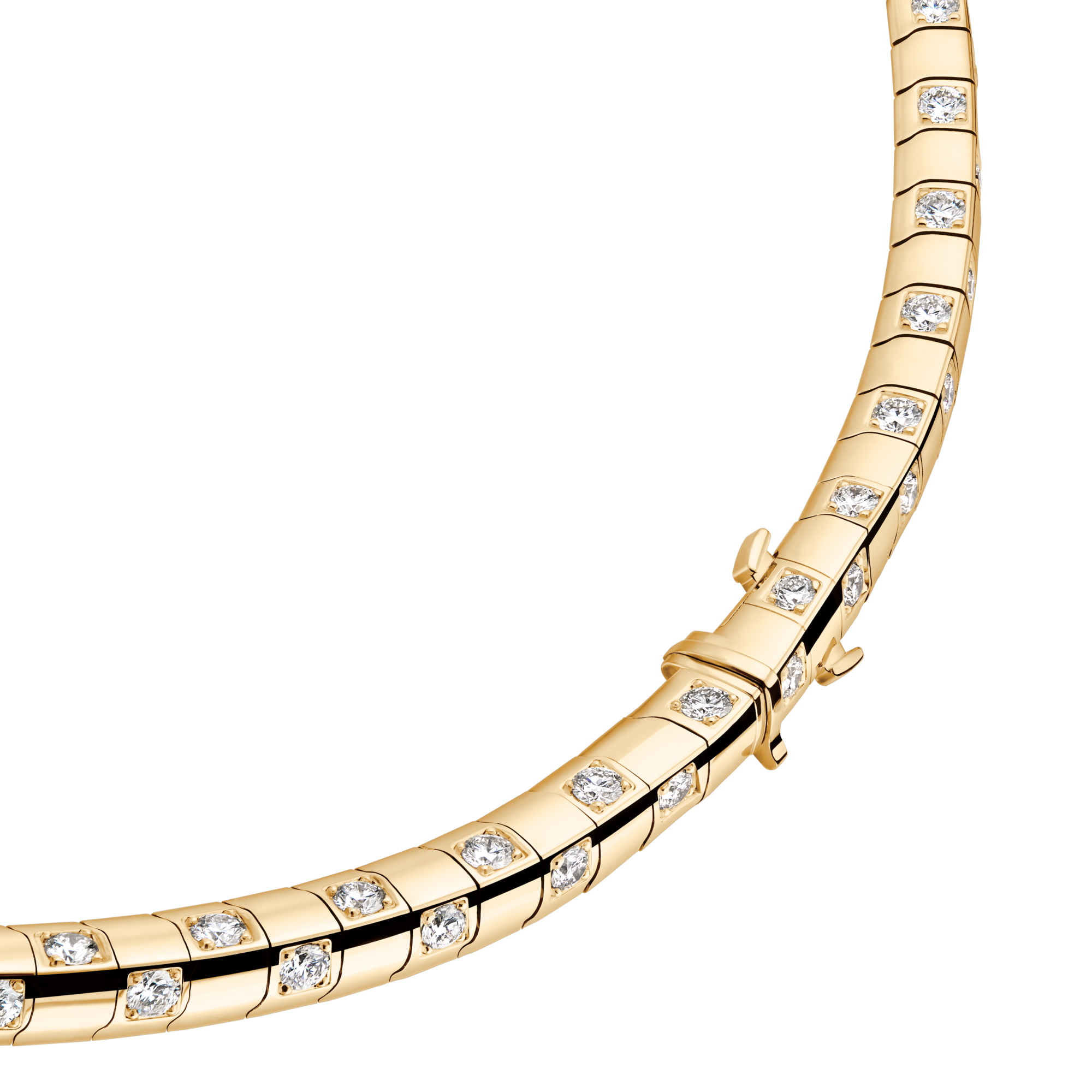 Collar mediano Le Damier de Louis Vuitton de oro amarillo y diamantes  Joyería Categorías Collares y colgantes | LOUIS VUITTON (Zoom de producto)