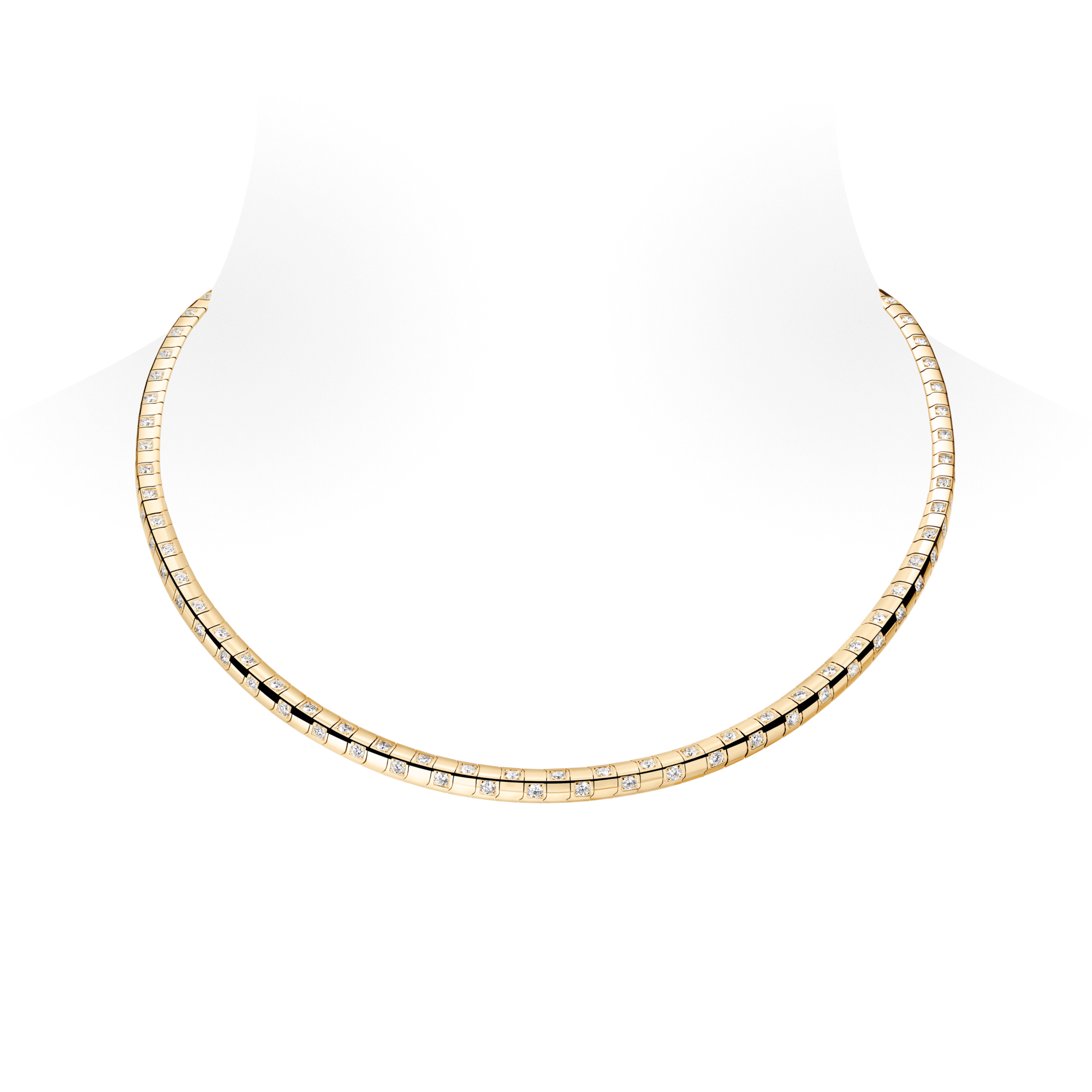 Collar mediano Le Damier de Louis Vuitton de oro amarillo y diamantes  Joyería Categorías Collares y colgantes | LOUIS VUITTON (Zoom de producto)